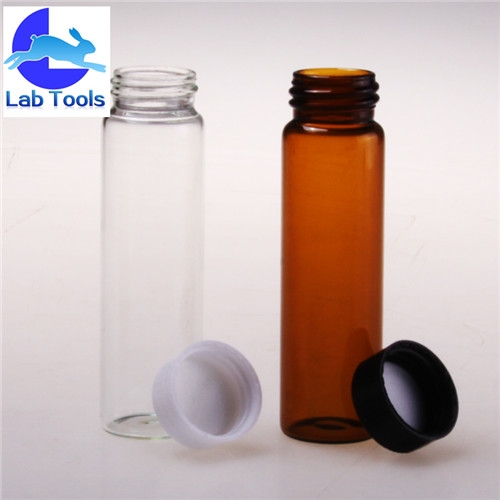 20ML 透明玻璃样品瓶 螺口样品瓶 留样试剂精油瓶